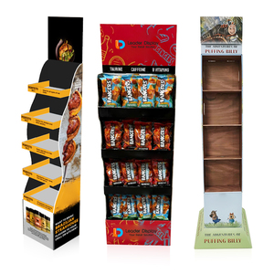 Tùy chỉnh xách tay hiển thị các tông là viết tắt của bán lẻ siêu thị có thể gập lại vẻ đẹp vệ sinh giấy sóng hiển thị - Product Image 5