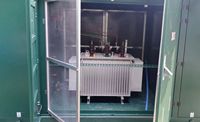 Transformateur de distribution électrique compact de type boîtier mobile 33/0,4KV 800KVA 1000KVA
