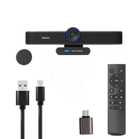 Webcam UHD 3840 2160p 1080p Plug and Play 4k untuk Kerja Hibrida dan Konferensi Video dengan Fungsi Auto Framing dan Autotracking