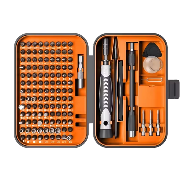 130 in 1 Precision Screwdriver Set 120 Bits Repair Tool Kit Magnetic Screwdriver Set for Electronics Jewelers