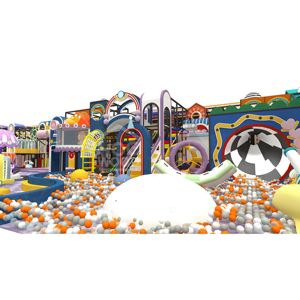Attrezzatura per Parco Giochi al Coperto di Alta Qualità, Personalizzabile, Ecologica, Durevole e Multifunzionale, Design Gratuito, Divertimento Assicurato per i Bambini, Capacità 500kg - Product Image 1