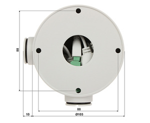 Hik DS-2TD2628-10/QA Thermal Optical Bi-spectrum Network <b>Camera</b> 4MP IP67 Smoke Detection CMOS <b>Sensor</b> Cloud Card - Product Image 3