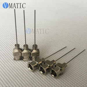 <span class=keywords><strong>23</strong></span> ग्राम स्टेनलेस स्टील कुंद सुई. 1 इंच औद्योगिक वितरण टिप | रासायनिक प्रतिरोधी डिजाइन - Product Image 2