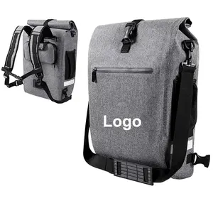 Custom 3 in 1 Outdoor Cycling Bicycle Rear Rack Saddle Pannier Bag Waterproof Bicycle Bag