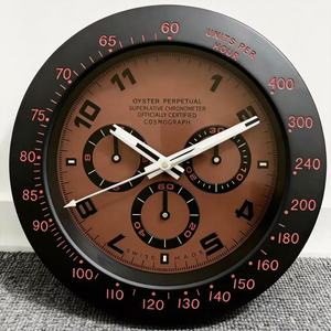 Orologi <span class=keywords><strong>da</strong></span> polso di lusso in metallo rotondo <span class=keywords><strong>da</strong></span> 14 pollici con luce notturna muta personalizzati 3D orologi <span class=keywords><strong>da</strong></span> <span class=keywords><strong>parete</strong></span> luminosi - Product Image 1