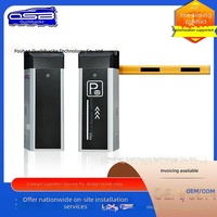Barrière de stationnement à bras droit, barrière à bras courbé, barrière de clôture, système intelligent de gestion des véhicules, ouverture automatique par plaque d'immatriculation