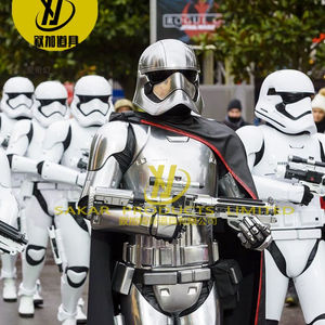 Costume de soldat <span class=keywords><strong>blanc</strong></span> <span class=keywords><strong>Star</strong></span> <span class=keywords><strong>Wars</strong></span> grandeur nature homme Cosplay Tony Stark Statue adulte Cosplay jouets Robot prix - Product Image 2