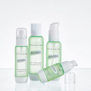 beauté Besoins vaporisateur 30ML 50ML 80ML 100ML 120ML Vert Mat En Plastique Cosmétique emballage Bouteille vide pour la lotion - Product Image 6