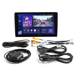 Lecteur DVD de voiture universel 2 Din <span class=keywords><strong>Android</strong></span> <span class=keywords><strong>9</strong></span> pouces avec caméra de recul, écran tactile LED, lecteur multimédia de voiture, Carplay - Product Image 2
