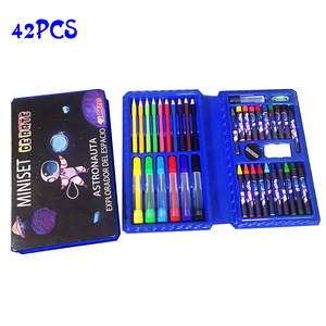 42pcs 드로잉 어린이 미니 아티스트 색칠 아트 세트 미니 세트 arte 42 208 180 86 68 piezas - Product Image 4
