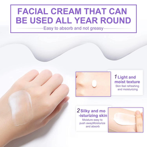 ครีมให้ความชุ่มชื้นแก่ใบหน้าไนอาซินาไมด์บำรุงและบำรุงผิวปราศจากซัลเฟต - Product Image 5