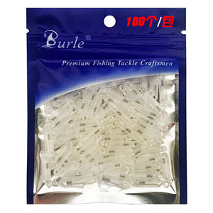 YOUME-Tube d'insertion de hochets de pêche lumineux pour ver souple, leurre de pêche, barre sonore, secouer, attirer les <span class=keywords><strong>mouches</strong></span>, 100 pièces/sac - Product Image 6