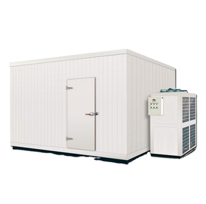 Stoccaggio commerciale della cella frigorifera del congelatore di refrigerazione di alta efficienza personalizzato con lo scivolamento o la stanza fredda media della porta mezza sepolta - Product Image 6