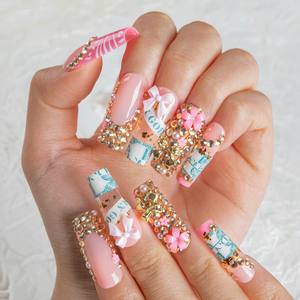 <span class=keywords><strong>Uñas</strong></span> Postizas <span class=keywords><strong>de</strong></span> Lujo para el Día <span class=keywords><strong>de</strong></span> <span class=keywords><strong>San</strong></span> <span class=keywords><strong>Valentín</strong></span>, Diseño Reutilizable, <span class=keywords><strong>Uñas</strong></span> Acrílicas Personalizadas, <span class=keywords><strong>Uñas</strong></span> Artificiales para Mujer - Product Image 5