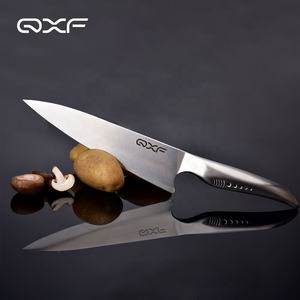 Cuchillo de Cocina QXF, Venta Caliente, Acero Inoxidable, Mango Hueco, Cuchillo de Chef de <span class=keywords><strong>8</strong></span> Pulgadas con Mango Hueco - Product Image 1