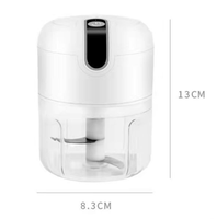 Hachoir à viande domestique multifonction pour gingembre, ail, riz et piment, agitateur mécanique, petite taille