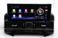 Autoradio Android 12,3 pouces avec CarPlay sans fil, écran multimédia pour voiture, lecteur stéréo pour Toyota Land Cruiser 2016-2021