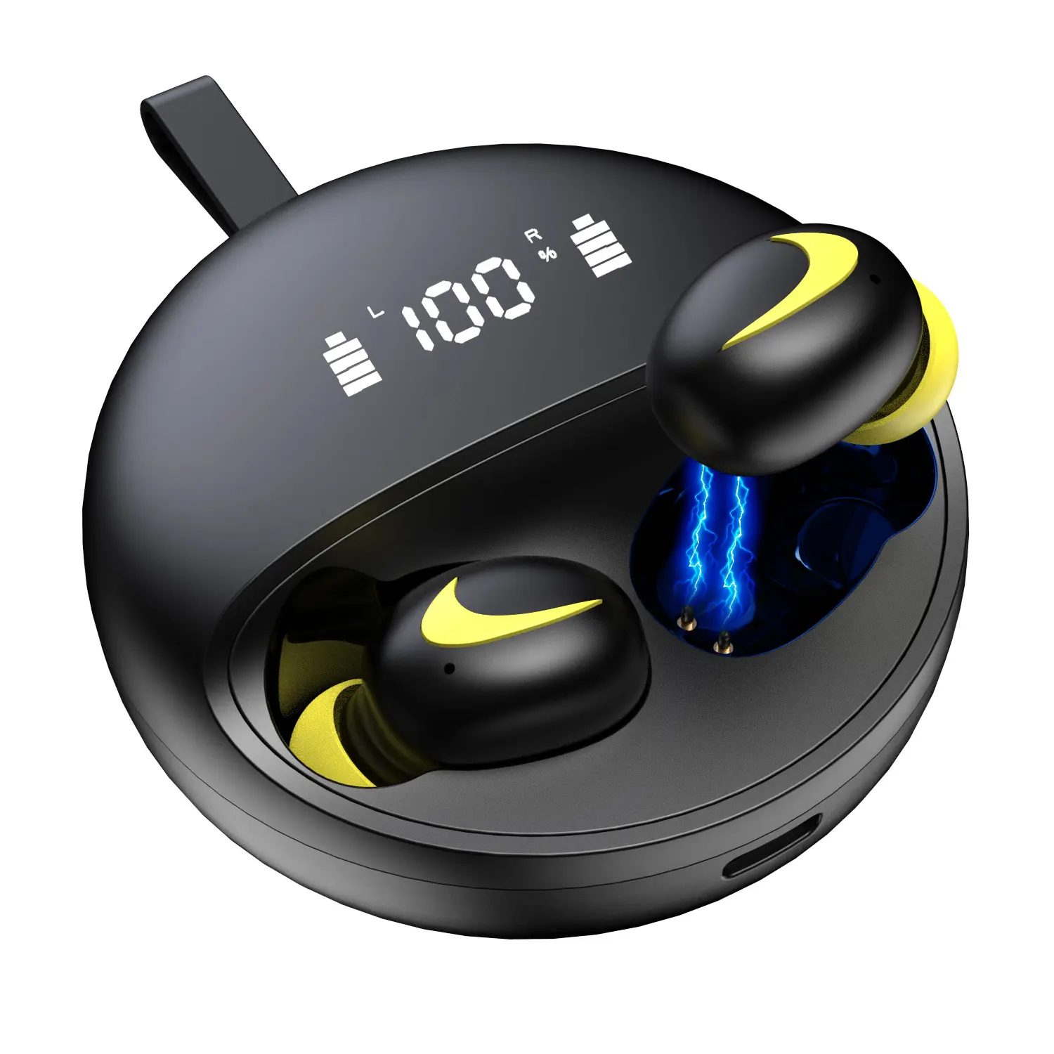 Amazon Hot Tws Wireless Earphone Earbuds Gaming Sport Touch Control Headset Airbuds With Mic