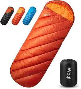 Woqi Winter Lucht Comfortabele Draagbare Waterdichte Outdoor Volwassenen Compact Enkele Camping Slaapzak