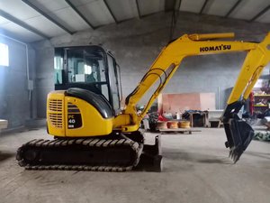 Pelleteuse à chaîne sur chenilles 4 tonnes pelleteuse utilisée en chine machine de construction bonne performance KOMATSU PC40 pelle d'occasion - Product Image 6
