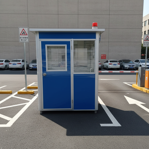 Caseta de Vigilancia Prefabricada de Ensamblaje Rápido, Pequeña, para Exteriores, para Control de Tráfico, Venta de Boletos de Estacionamiento, Caseta de Seguridad Portátil - Product Image 1
