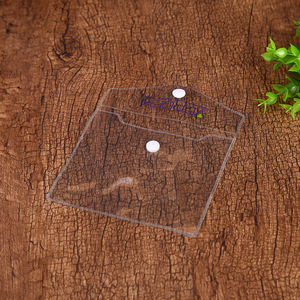 17.5*17.5 + 3Cm Không Thấm Nước PVC Nút Tài Liệu Tập Tin Túi Phong Bì Nút Nhựa Hợp Pháp Nhựa Nút Snap Tập Tin Thư Mục Túi - Product Image 2