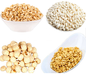 Hiệu Suất Cao Đa Chức Năng Air Flow Hạt Gạo Ngô Lúa Mì Quinoa Ngũ Cốc Không Khí Hơi <span class=keywords><strong>Puffing</strong></span> Máy - Product Image 3