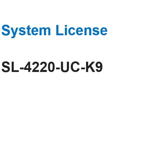 थोक मूल्य सर्वश्रेष्ठ विक्रेता लाइसेंस SL-4220-UC-K9 सिस्टम डिजिटल लाइसेंस कुंजी कोरल लाइसेंस