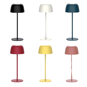 Hiện Đại Xách Tay Không Dây LED Bảng Đèn <span class=keywords><strong>USB</strong></span>-C Có Thể Sạc Lại Pin Sắt Thay Đổi Độ Sáng Cảm Ứng Cảm Biến Nhôm Kim Loại Bóng Râm Phòng Đọc Sách - Product Image 1