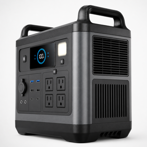 2000W 2048Wh Portable Station <b>Solar</b> Generator <b>Solar</b> <b>Panel</b> for Home Emergency Backup Outdoor Use LiFePO4 Battery Pure Sine Wave - Product Image 4