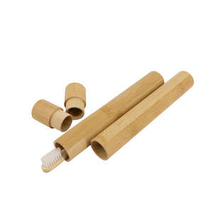 Nuevo Portalápices Redondo de Bambú Ecológico con Pantalla de Temperatura para Adultos y Niños - Product Image 4