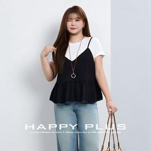 Snowflake T-shirt en jersey blanc uni à col rond pour femme, grande taille, coupe ample, décontracté, à manches courtes, N9257 - Product Image 2