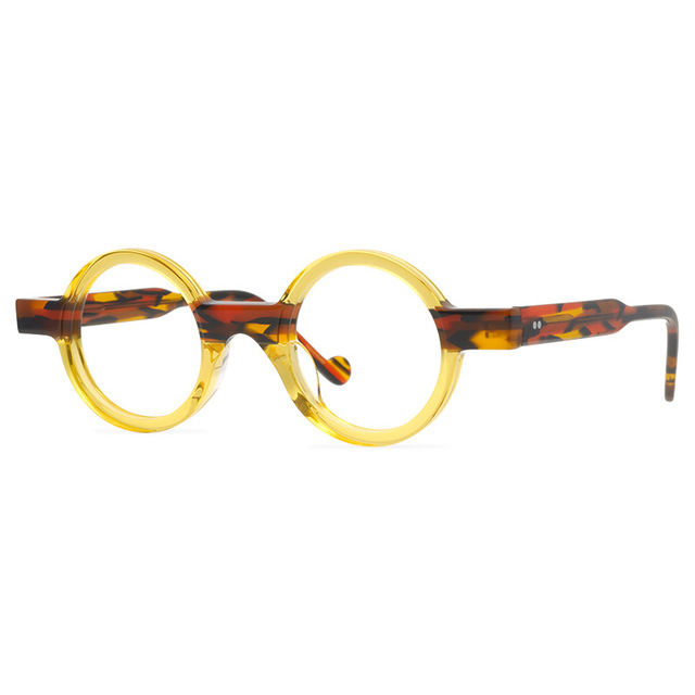 Italian Eyewear Brands Custom High Quality Fashion Classic Eyeglasses Acetate Optical Glasses Frame