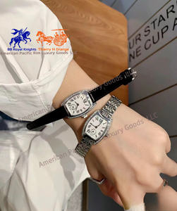 นาฬิกาข้อมือ Longnes Charm Bracelet ประดับเพชร ตัวเรือนสแตนเลสสตีล 316L หรูหรา มีให้เลือกทั้งสีเงิน สีทอง และสไตล์อิตาเลียนแบบใหม่ - Product Image 6