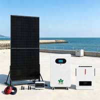 Système de générateur solaire complet de 15 kW à 200 kW, kit de panneaux solaires hors réseau pour résidentiel, solution d'alimentation pour zones éloignées