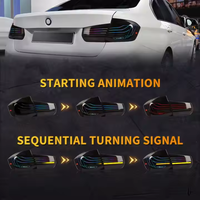 Feu arrière de mise à niveau F30 pour BMW série 3 F30 F80 RGB ensemble de feux arrière 2013-2018 feu arrière clignotant direction à eau