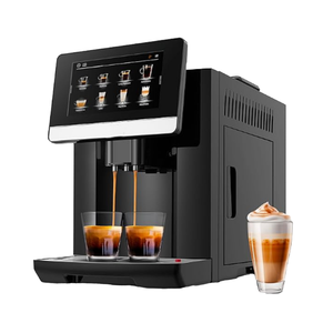 MOSEENER เครื่องชงกาแฟอัตโนมัติเต็มรูปแบบสำหรับบ้านและสำนักงาน เครื่องทำฟองนม เครื่องชงเอสเพรสโซ เครื่องชงกาแฟเชิงพาณิชย์ เครื่องชงกาแฟอัตโนมัติ - Product Image 1