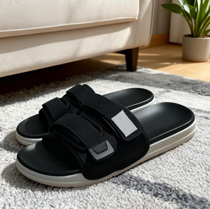 Summer Waterproof <b>Height</b>-<b>Increasing</b> Non-Slip Mesh Upper Rubber Sole Couple Beach Sandals - Product Image 5