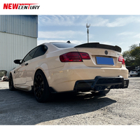 Lèvre arrière en fibre de carbone E92 - Convient pour BMW M3 E92/E93 2008-2013 Diffuseur arrière en fibre de carbone modifié