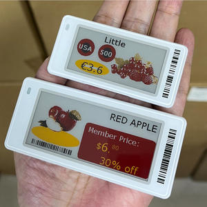 จอแสดงผล Eink 2.4GHz บลูทูธ 2.9 นิ้ว Ble 5.0 ป้ายราคาอิเล็กทรอนิกส์ E-Paper สำหรับซูเปอร์มาร์เก็ต พร้อม NFC ESL - Product Image 2