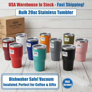 थोक कस्टम लोगो 20 औंस स्टेनलेस स्टील टंबलर वैक्यूम इंसुलेटेड ट्रैवल मग डिशवॉशर कॉर्पोरेट ब्रांडिंग और दैनिक उपहार के लिए सुरक्षित - Product Image 2