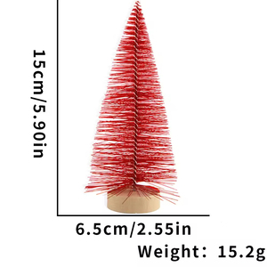 Árbol de Navidad Artificial de PVC Ecológico de Alta Calidad, Mini Árbol de Pino de Escritorio, Adorno DIY, Diseño Realista para el Hogar, Año Nuevo - Product Image 5