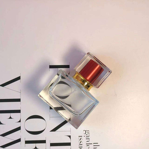 Elegante Dispensador de Perfume de Vidrio Cuadrado de 30ml/50ml, Estilo Lujoso, con Pulverizador, Varias Tapas, Impresión Serigráfica, Embalaje - Product Image 2