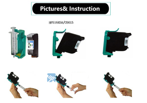 <span class=keywords><strong>T2</strong></span> chuyên nghiệp refill công cụ chủ cho HP 51640 51645 6615 240 45 15 bộ phận máy in - Product Image 4