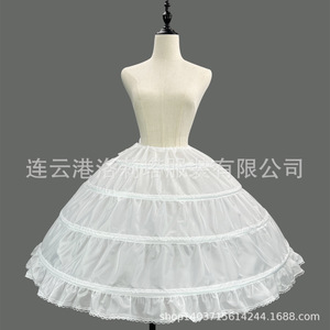 Zixiao Petticoat Three Steel Rings Boneless Tulle Skirt Lining For Wedding Dress Summer 2021 - Product Image 2