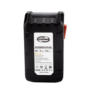 Batterie d'outil électrique rechargeable <span class=keywords><strong>4AH</strong></span> compatible avec les batteries 18V pour tronçonneuse - Product Image 5