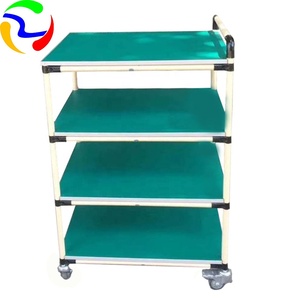 สายการประกอบรถเข็นแบบเคลื่อนที่แท่นวางแบบลีนแท่นประกอบโลหะ - Product Image 2