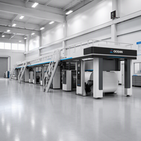 Linea Automatica per Cartone Ondulato a 3/5/7 Strati, Macchina per la Produzione di Cartone Ondulato
