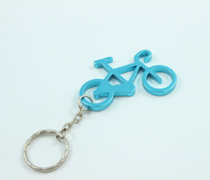 Abridor de Botellas de Aleación de Aluminio con Forma de Bicicleta, Diseño Novedoso y Popular, con Llavero - Product Image 4