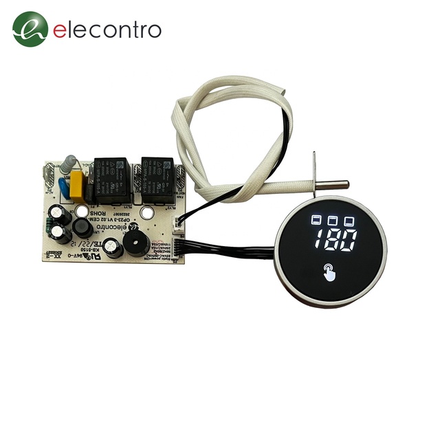 Home Appliances PCB Assembly One Touch Button + One Knob Mini Oven Control Board